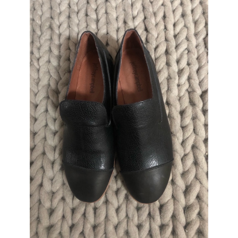 Never worn black flats